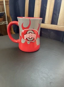 Ohio State Flame Red And Grey Mug - Picture 1 of 7