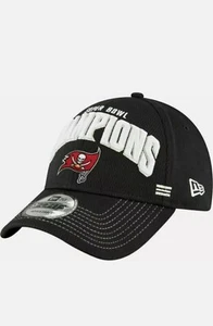 Tampa Bay Buccaneers New Era 9FORTY NFL Super Bowl Champions Locker Room Hat Cap - Picture 1 of 2