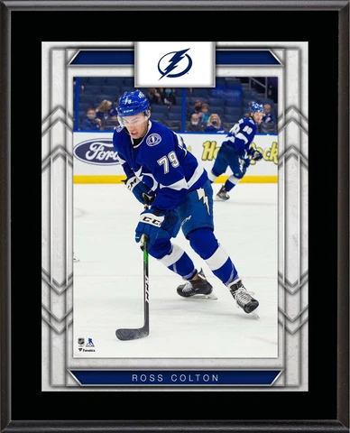 Ross Colton Tampa Bay Lightning 10.5" x 13" Sublimated Player Plaque Cover