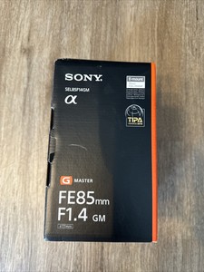 Nur leere BOX 🙂 - Sony FE 85 mm f/1,4 GM Objektiv - nur leere Box