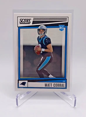 2022 Panini Score Football Matt Corral #302 Rookie Panthers RC - Image 1 of 2