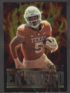 2023 Bijan Robinson Select Draft Picks Football En Fuego Rookie RC Texas EF-BR - Picture 1 of 2