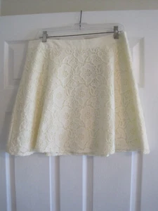 THE LIMITED ELFENBEINFARBENER SPITZENROCK 14 NEU MIT ETIKETT $ 69,95 - Bild 1 von 3