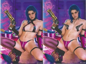 Duty Calls Girls #2 lose Kanone-Jinx Arcane Set von Nelly WEB 1/20 NM - Bild 1 von 3