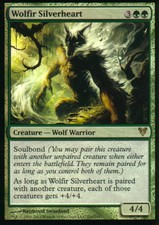 Wolfir SILVERHEART Foil | NM | Avacyn Restored | Magic MTG