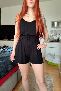 H&M ❤️ Kurzer Overall ❤️ Jumpsuit Sommer Romper Kurze Hose Einteiler 36 34 XS S - Bild 1 von 2