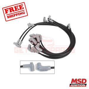 MSD Spark Plug Wire Set New compatible with GMC K35 1977-1978
