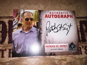 Sons Of Anarchy Autograph Of Patrick ST. Esprit As Elliott Oswald. - Picture 1 of 11