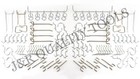 100Pc Pegboard Hook Assortment Kit Storage Shop Garage Organizing Tools Hanger