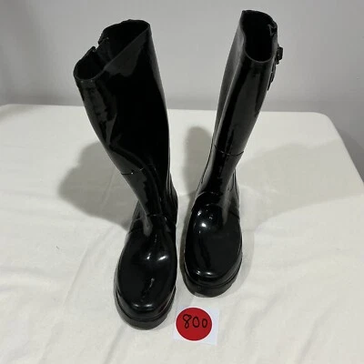 Botas de lluvia altas de goma negras talla 7 Totes Totes para mujer Foto 1 de 4