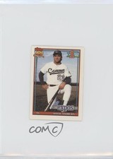 1991 Topps Cracker Jack Series 2 Food Issue Shane Andrews #13 Rookie RC