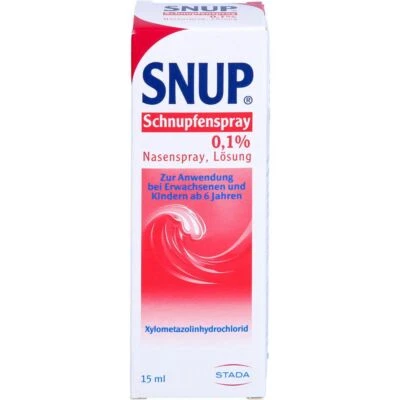 STADA CONSUMER HEALTH DEUTSCHLAND GMBH SNUP Schnupfenspray 0,1% Nasenspray 15 ml PZN04482680