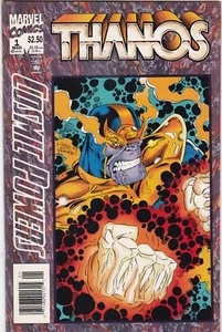 Thanos Cosmic Powers # 1 1994 Newstand Ron Marz VF- Marvel Comics Silver Surfer - Picture 1 of 2