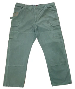 Wrangler Riggs Work Wear Men's Cargo Pants Size Double Knee Ripstop Pants 44x32 - Picture 1 of 7