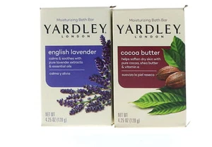 Yardley English Lavender & Cocoa Butter Bath Bar, 4.25 oz Each Set - Picture 1 of 1