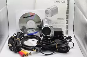 Excellent Panasonic HDC-TM30 Silver Compact Video Digital Camera From Japan - Picture 1 of 19