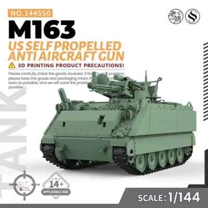 SSMODEL SS144550 1/144 Military Model Kit US M163 Self Propelled Anti Aircraft - Picture 1 of 5