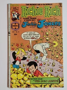De colección Richie Rich and The Clown Prince of Show Biz Jackie Jokers 1976 - Imagen 1 de 5