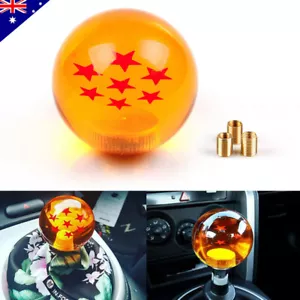 Dragon Ball Z Gear Shift Knob 7 Star with Thread Adapters Universal Shifter Grip - Picture 1 of 7
