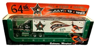 Matchbox Die Cast 18 Wheeler Truck 64th All Star Game BALTIMORE ORIOLES 1993 - Picture 1 of 11