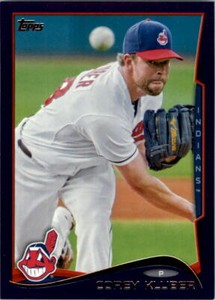 2014 Topps Toys R Us Purple Border #279 Corey Kluber - NM-MT