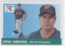1991 Rock's Dugout Wichita Wranglers Steve Lubratich #24