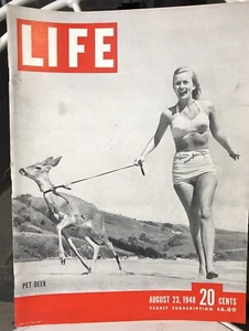 Life Aug 23 1948 US Athletes Sweep Olympics, Mystery of kidnapped Russian - Picture 1 of 2