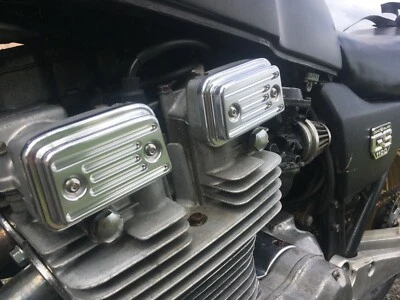 SUZUKI GS1100 GS750 GS300 GS250 1980-85 JUEGO DE TAPA DE VÁLVULA MECANIZADA PERSONALIZADA Foto 1 de 4