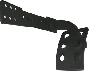 Rugged Tuff Dead Pedal Hex JK Jeep Wrangler Metal Foot Rest Adjustable Step Pad - Picture 1 of 2