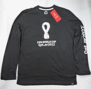 FIFA Fussball-Weltmeisterschaft Katar 2022 langärmeliges T-Shirt XL NEU MIT ETIKETT Fußball Fußball - Bild 1 von 7