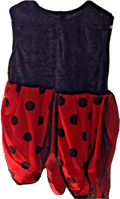 DISFRAZ -LADYBUG - Con moño y alas - TALLA 4 - EDAD 2 años Foto 1 de 4