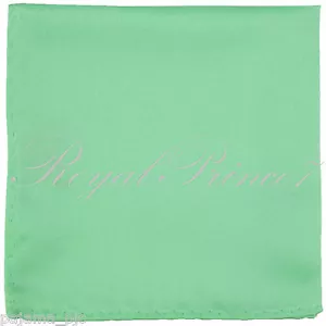 Nuevo pañuelo cuadrado de bolsillo SÓLIDO solo verde aguamarina 10 x 10 pulgadas fiesta de graduación - Imagen 1 de 1