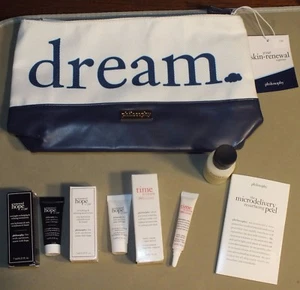 PHILOSOPHY FACIAL SKINCARE WITH LOVELY COSMETIC BAG BN - Picture 1 of 3