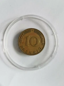 10 Pfennig Münze F 1949 Bank Deutscher Länder - Bild 1 von 2