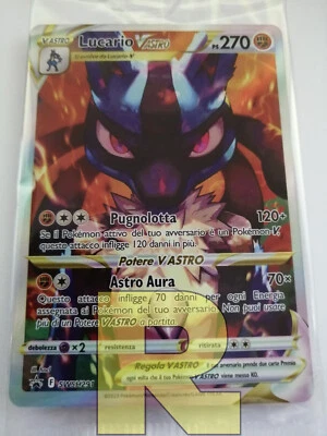 Lucario V ® Zenit Regale SWSH291 ® Promo FULL ART ® Italiano ® SEALED - Immagine 1 di 4