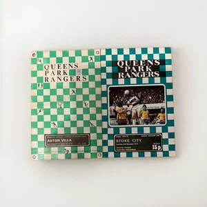 Bundle of 2 QPR home Programmes Seasons 1970’s Gppd Condition Free UK P&P - Picture 1 of 2