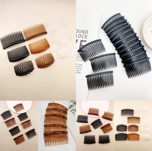 4 Pack Plain Side Hair Combs Slides Grips Hair Accessories hair do new style uk - Picture 1 of 35