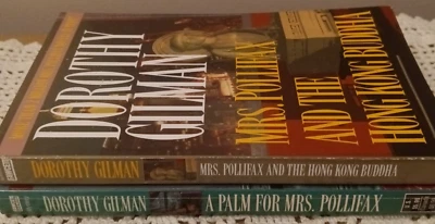 Dorothy Gilman Mrs Pollifax Mystery PBs A Palm For Mrs Pollifax Hong Kong Buddha - Image 1 of 4