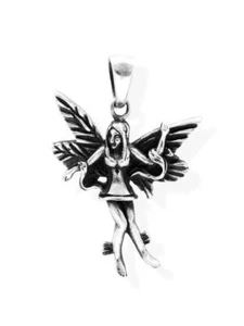 Amulett Kettenanhänger himmlisch Elfe aus 925 Silber 37004 - Bild 1 von 4