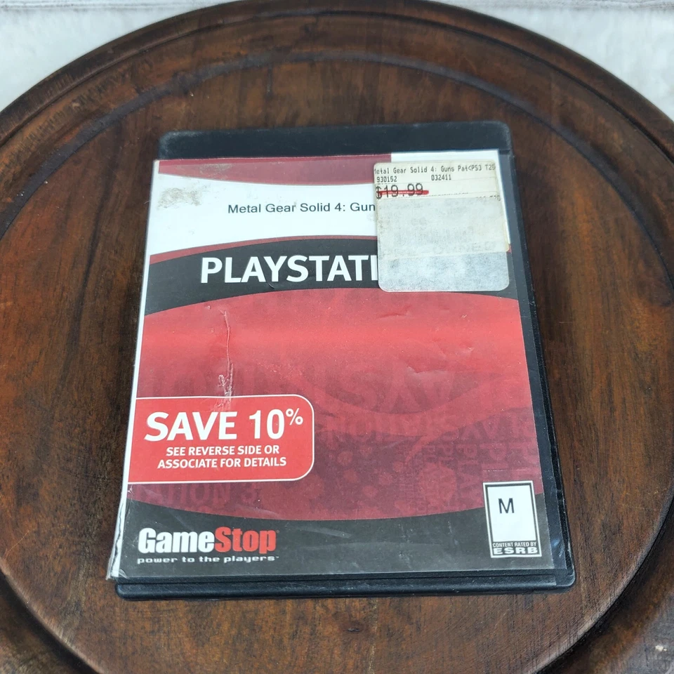 Metal Gear Solid 4 PS3 Guns Of The Patriots Konami Tactical Espionage Action - Image 1 of 4