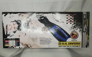 Aletas ventiladas energéticamente eficientes talla pequeña unisex US Divers CABO buceo y natación - Imagen 1 de 5