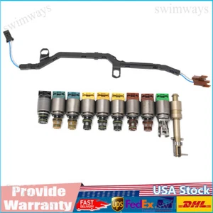 7x Transmission Valve Body Solenoid Kit For 2007-up BMW F10 F12 F01 F02 X5 - Bild 1 von 11