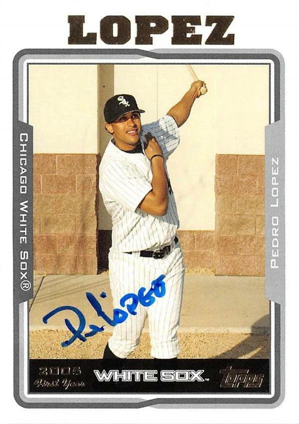 Pedro Lopez autographed baseball card (Chicago White Sox) 2005 Topps #UH251 - Image 1 of 1