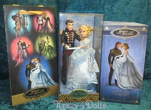 Disney Designer Fairytale Collection Puppe Prinzessin Cinderella & Prinz Charmant - Bild 1 von 6