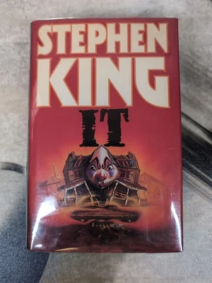 Stephen King It 1986 BCE UK Edition Hodder & Stoughton Hardcover W/ Dust Jacket - Image 1 of 4