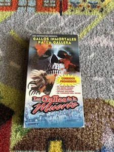 Los Gallos De La Muerte Rare Spanish Mexican Vhs Hard To Find - Picture 1 of 6