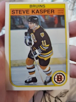 Steve Kasper 1982-83 O-Pee-Chee #12 Boston Bruins - Image 1 of 2