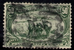 UNITED STATES SCOTT 291 TRANS MISSISSIPPI SERIES USED SCV $175 - Picture 1 of 2