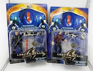 Lost In Space Movie Lot 2 Dr. Smith Actionfiguren Trendmasters 1997 Neu in OVP - Bild 1 von 17