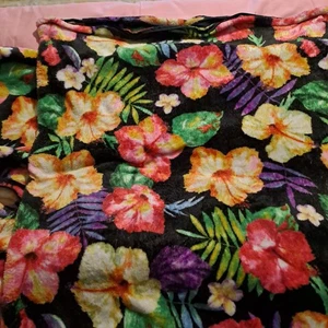 Bettwäsche QVC BLumenmuster /Winter, mollig,bunt - 2 - Bild 1 von 2